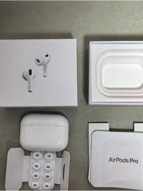 Apple AirPods Pro 3 Earbuds with White Charging Case and Silicone Tips